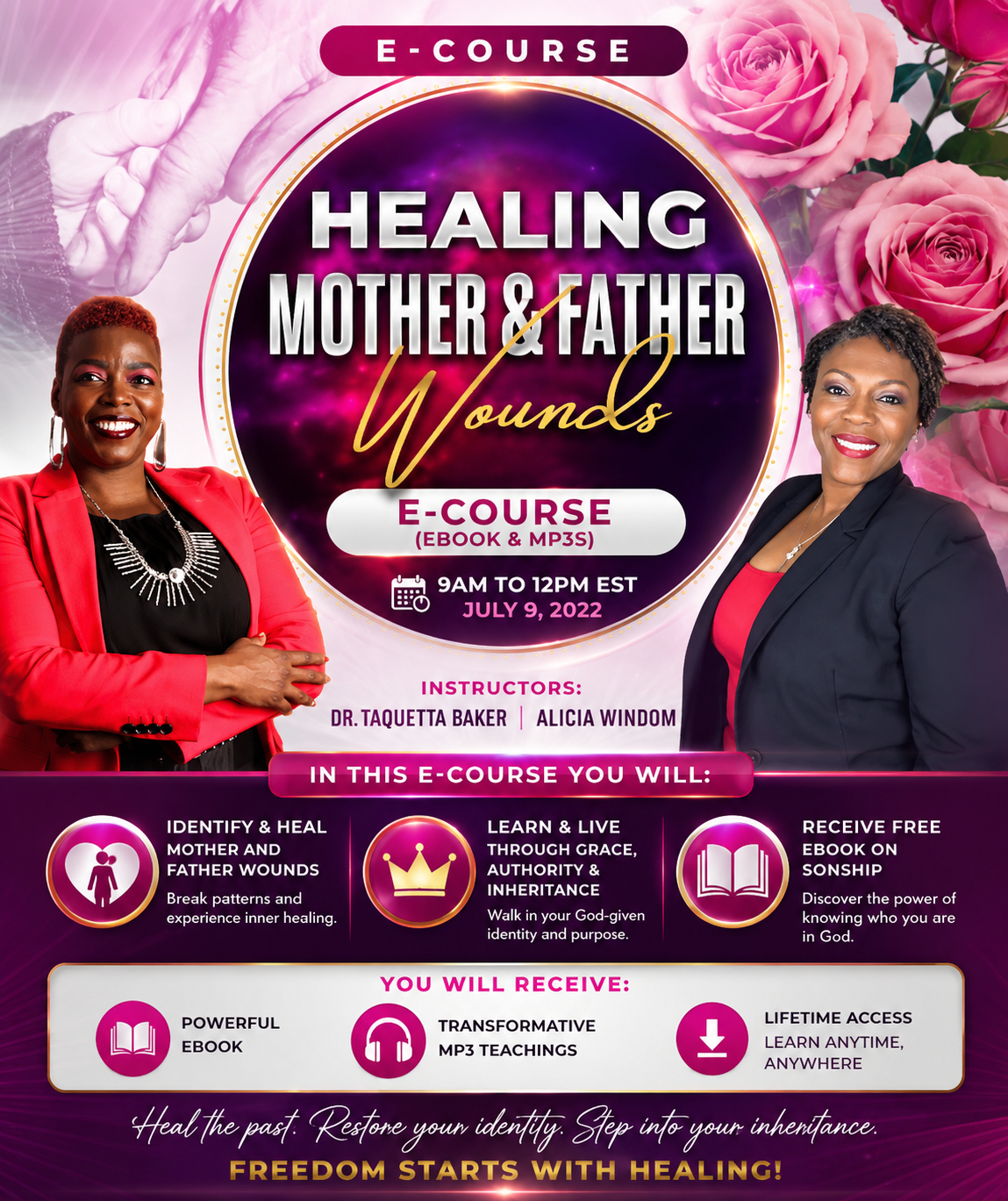 Healing From Mother and Father Wounds E-Course