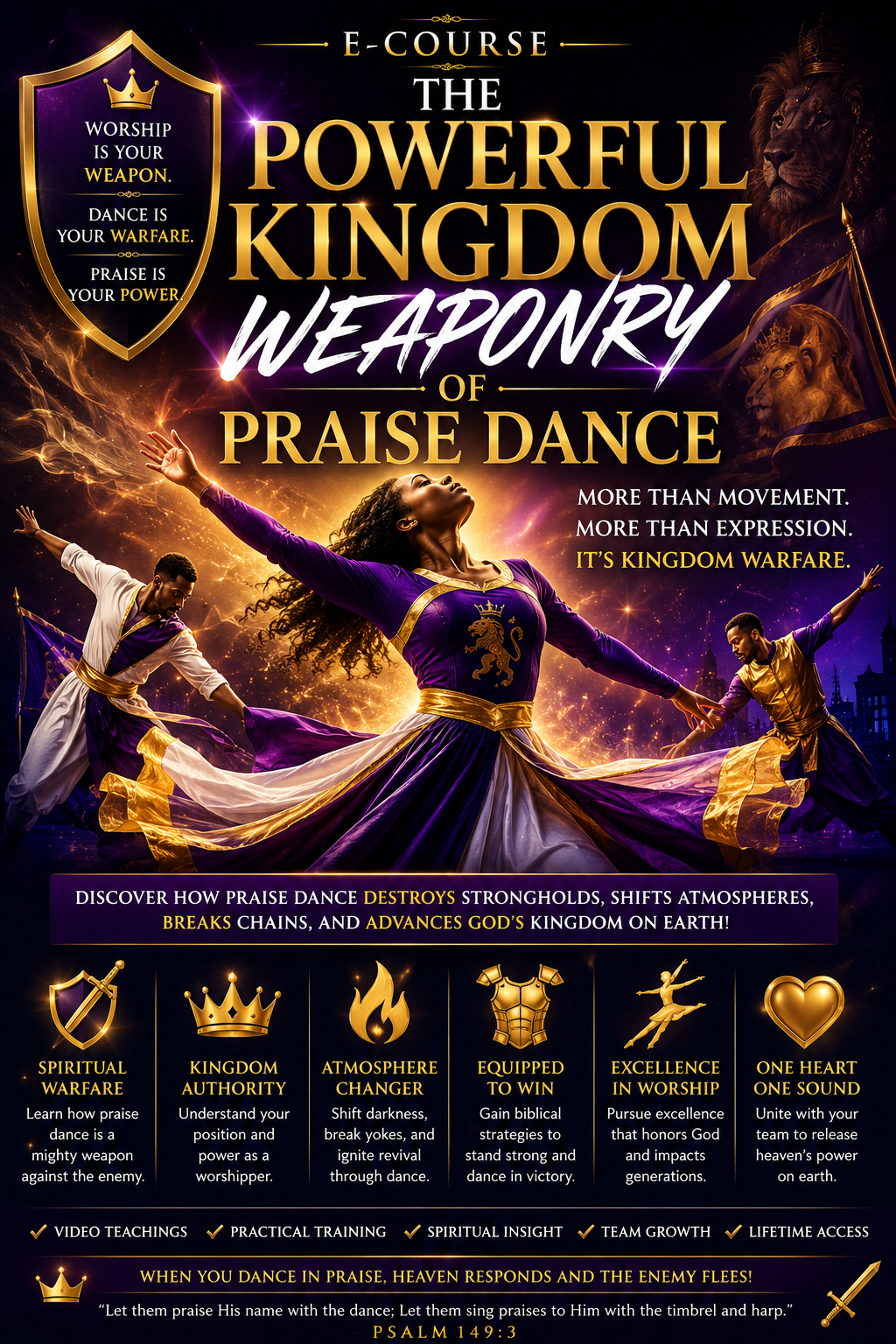 Dance Ministry As A Weapon E-Course Bundle