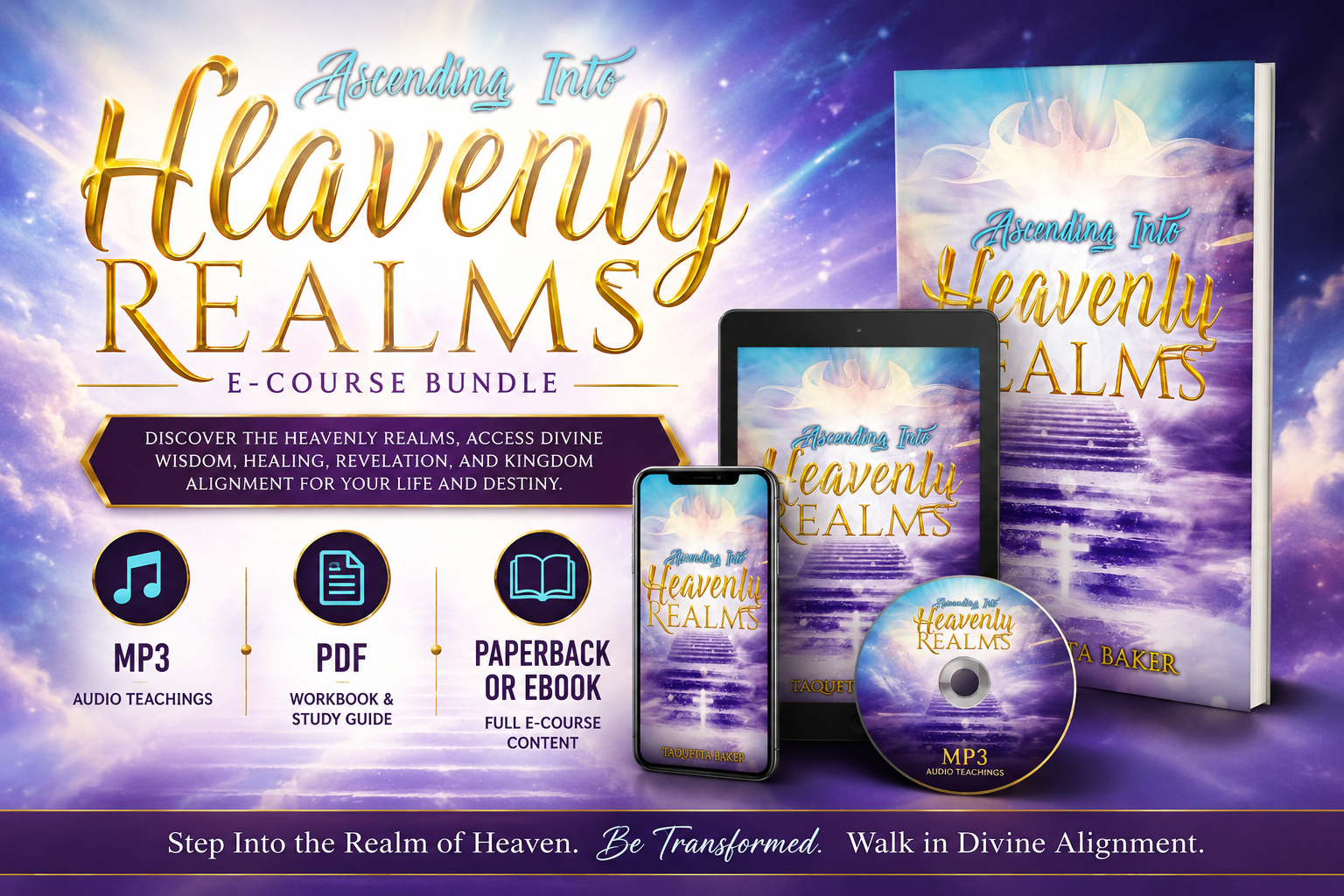 Ascending Into Heavenly Realms Book & E-Course